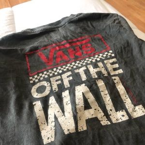 Brand new vans cropped top never worn